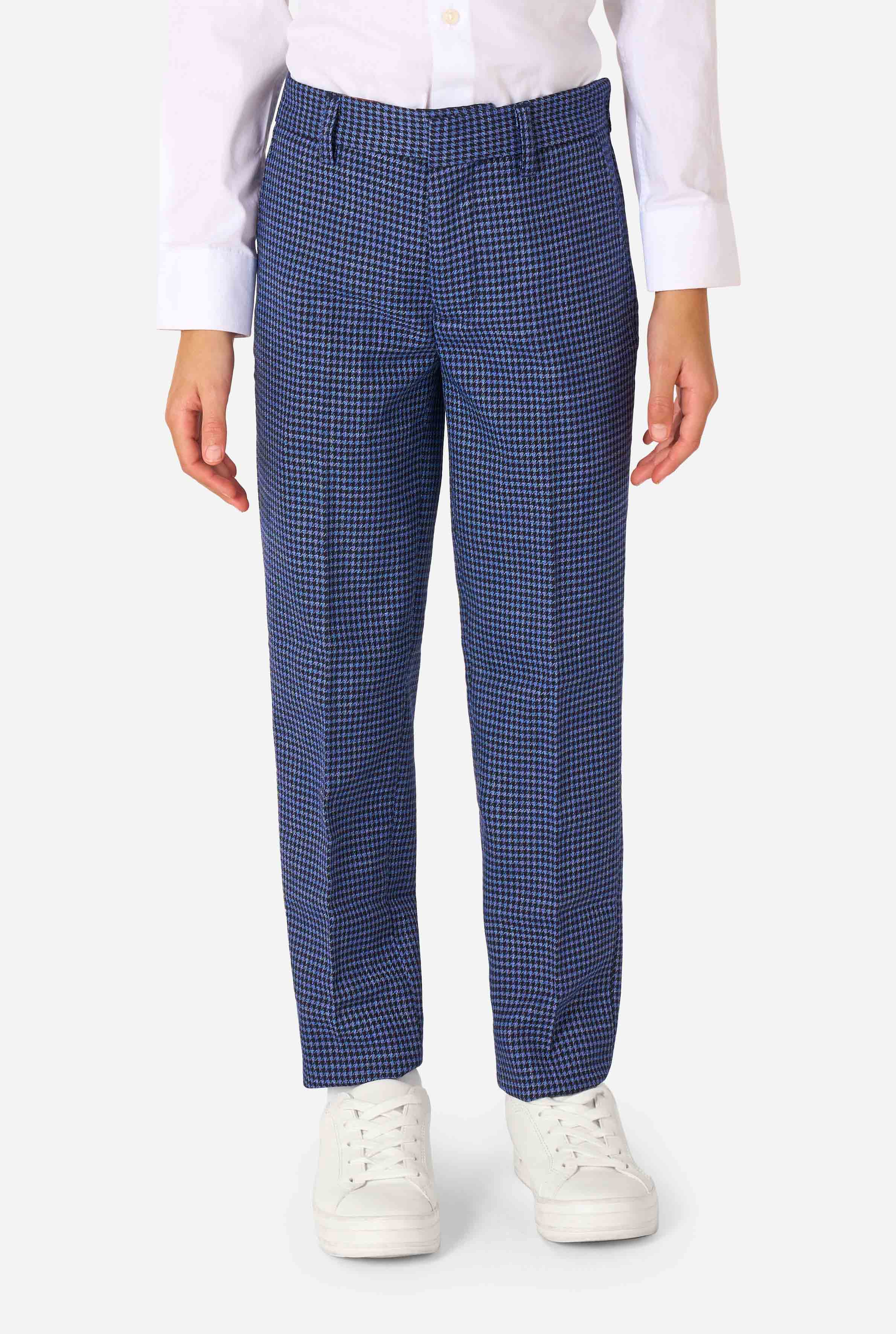 Daily Checked Navy - Image 5