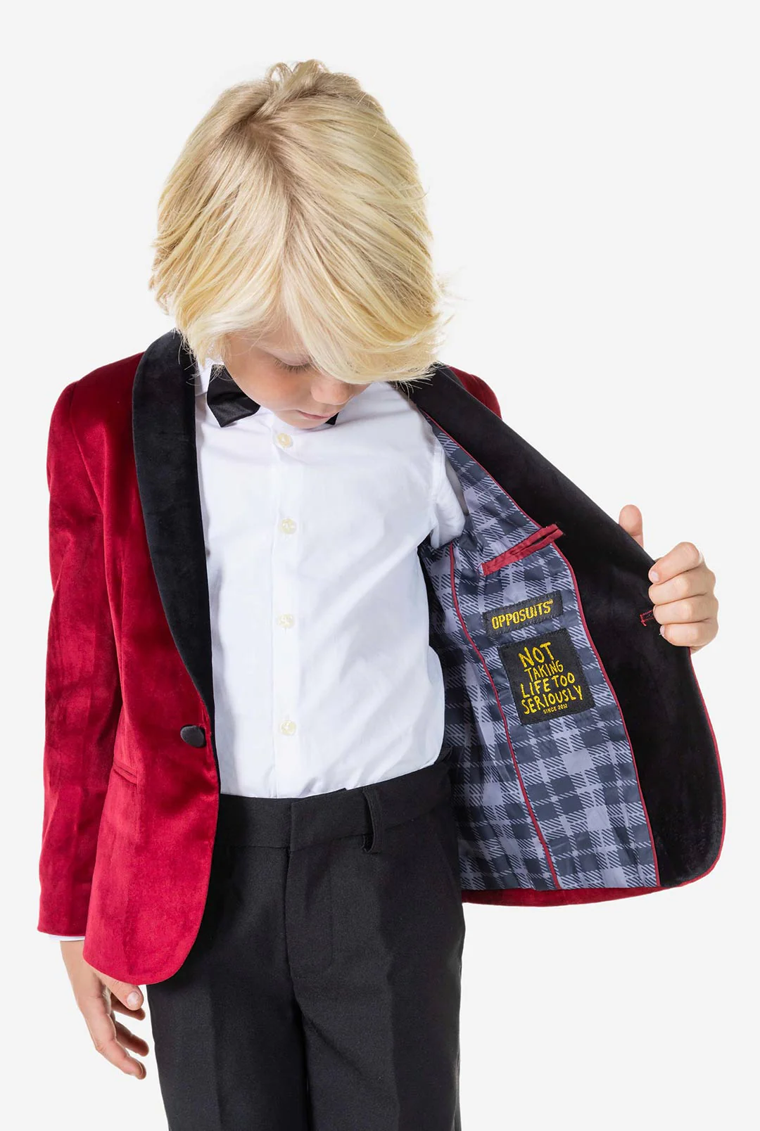 Dinner Jacket - Burgundy - Image 4