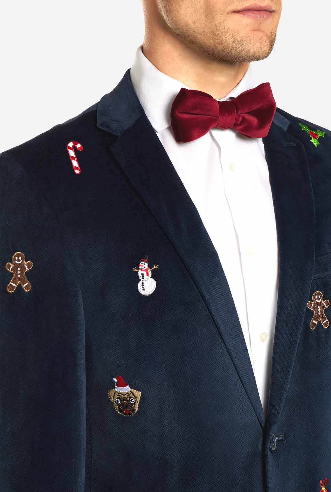 Christmas - X-Mas Icons - Navy - Image 4