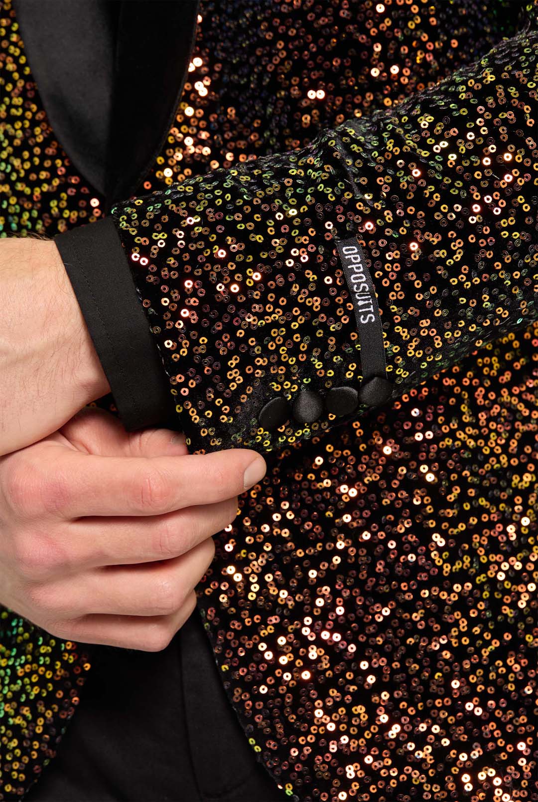 Dinner Jacket - Amber Sequins  | Sequin blazer - Image 5