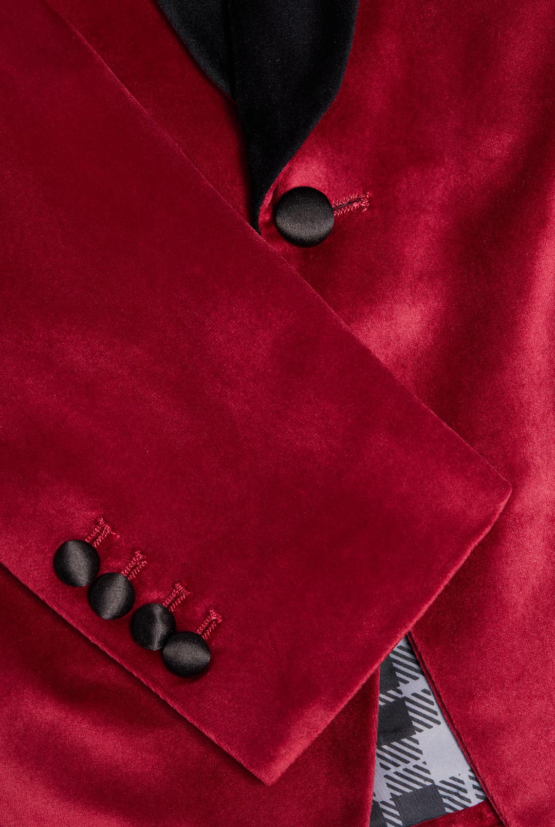 Dinner Jacket - Burgundy - Image 7