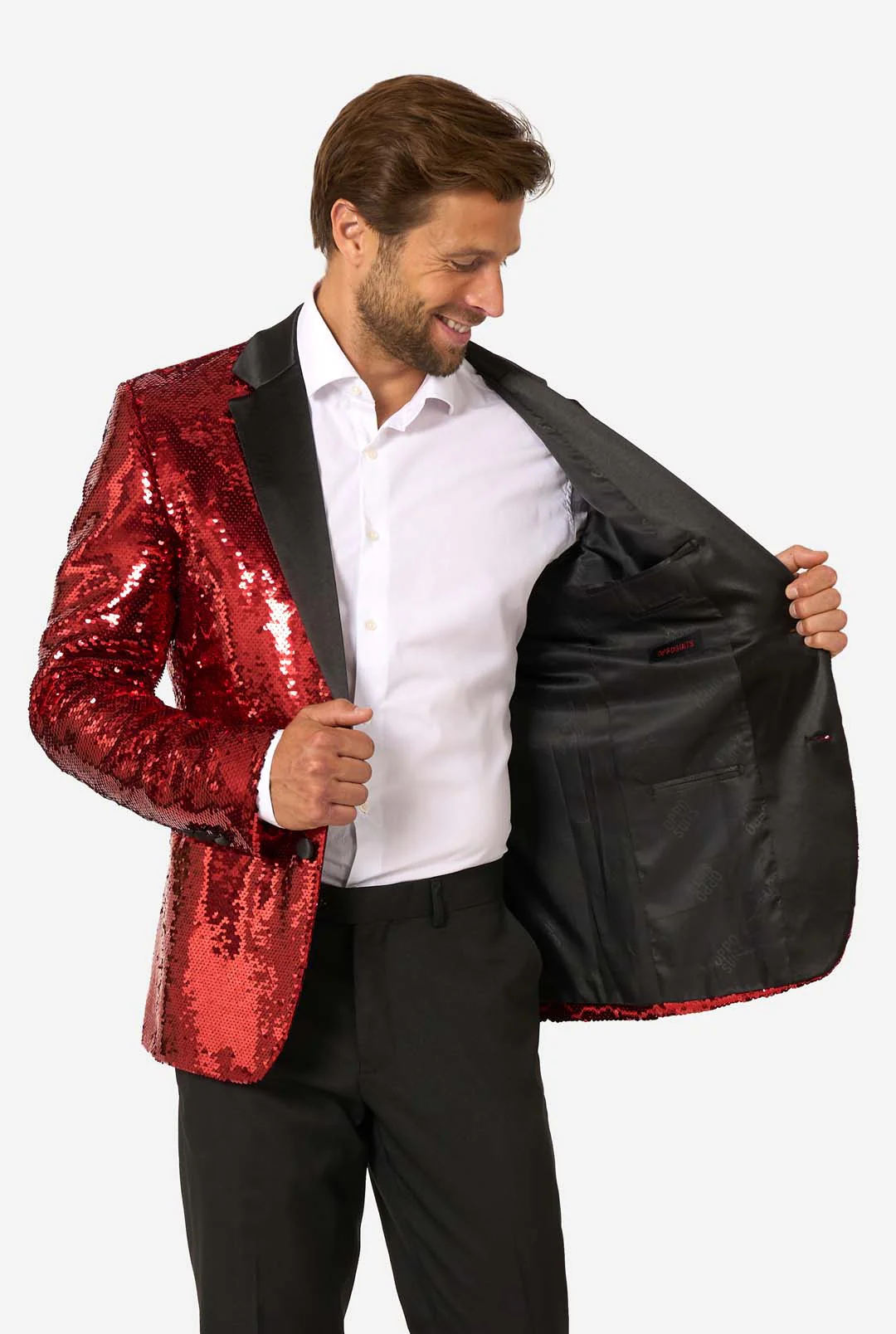 Radiant Red Sequins - Image 3