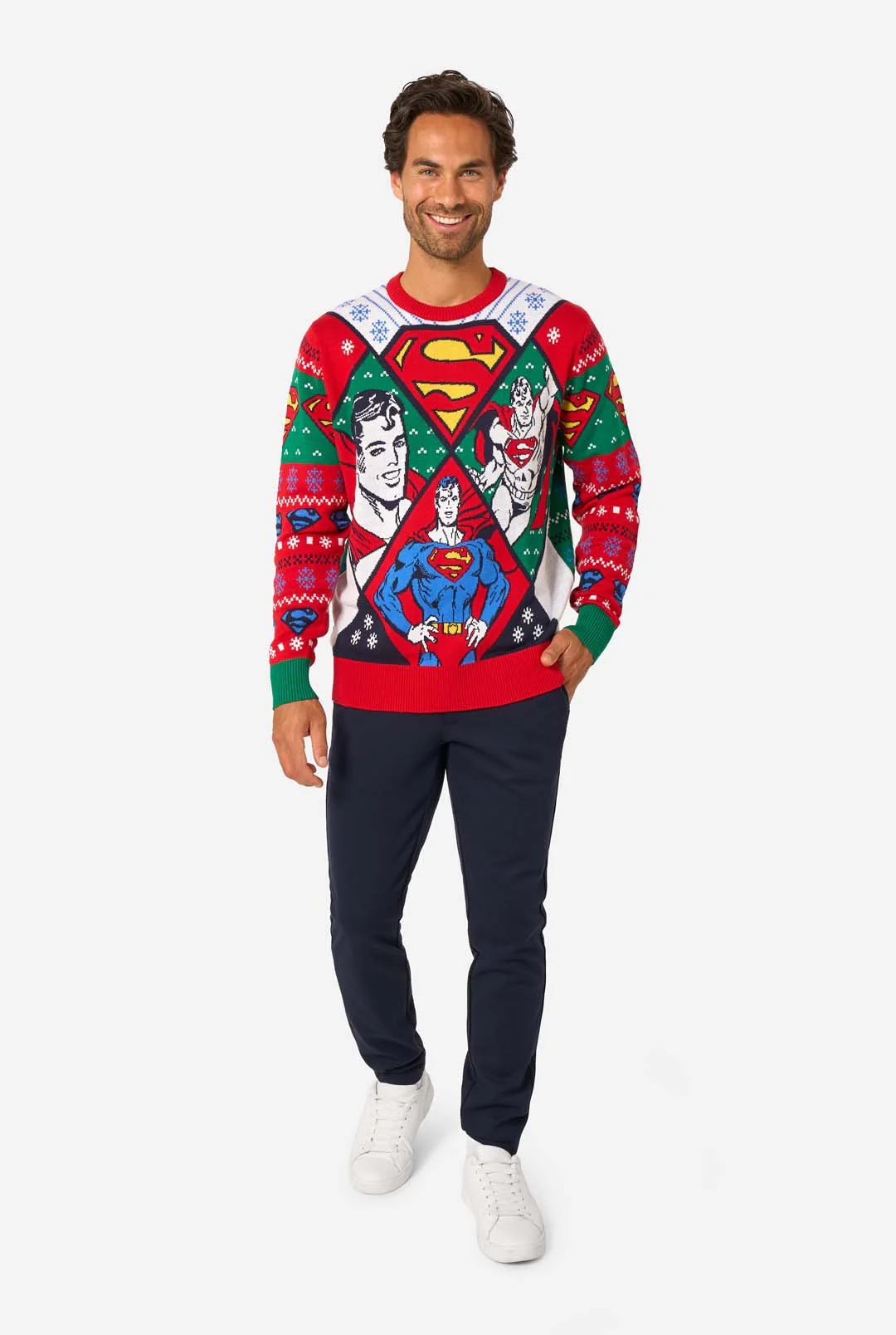 Superman Christmas Sweater - Image 2