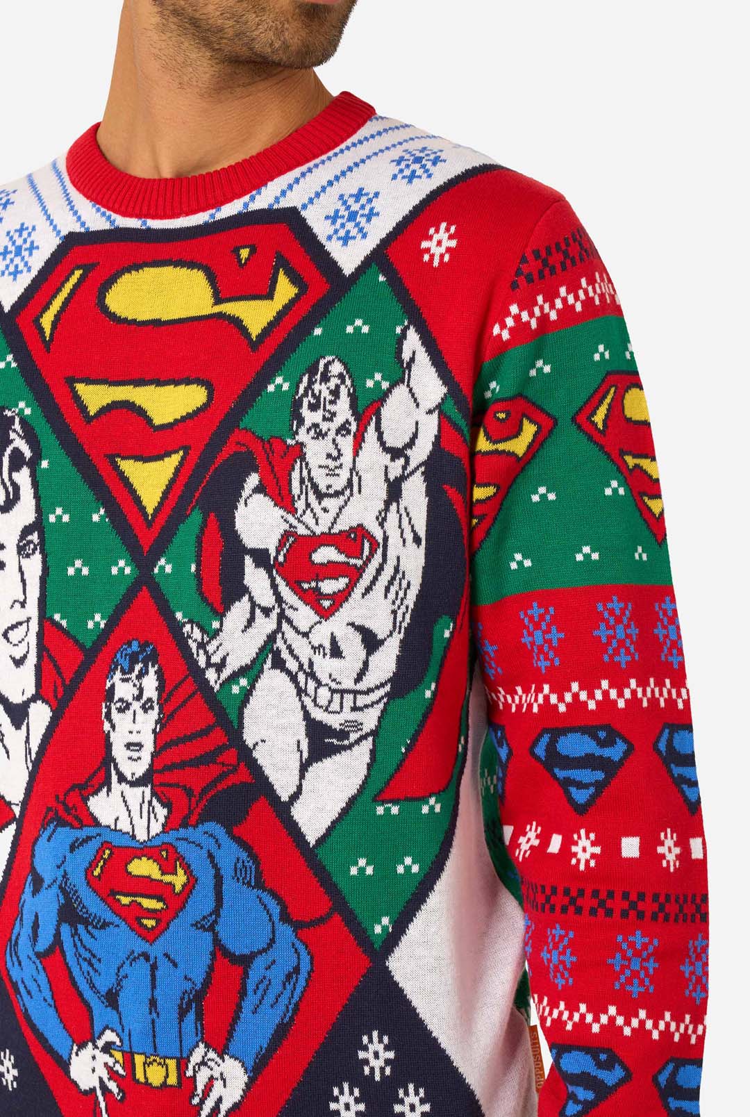 Superman Christmas Sweater - Image 4