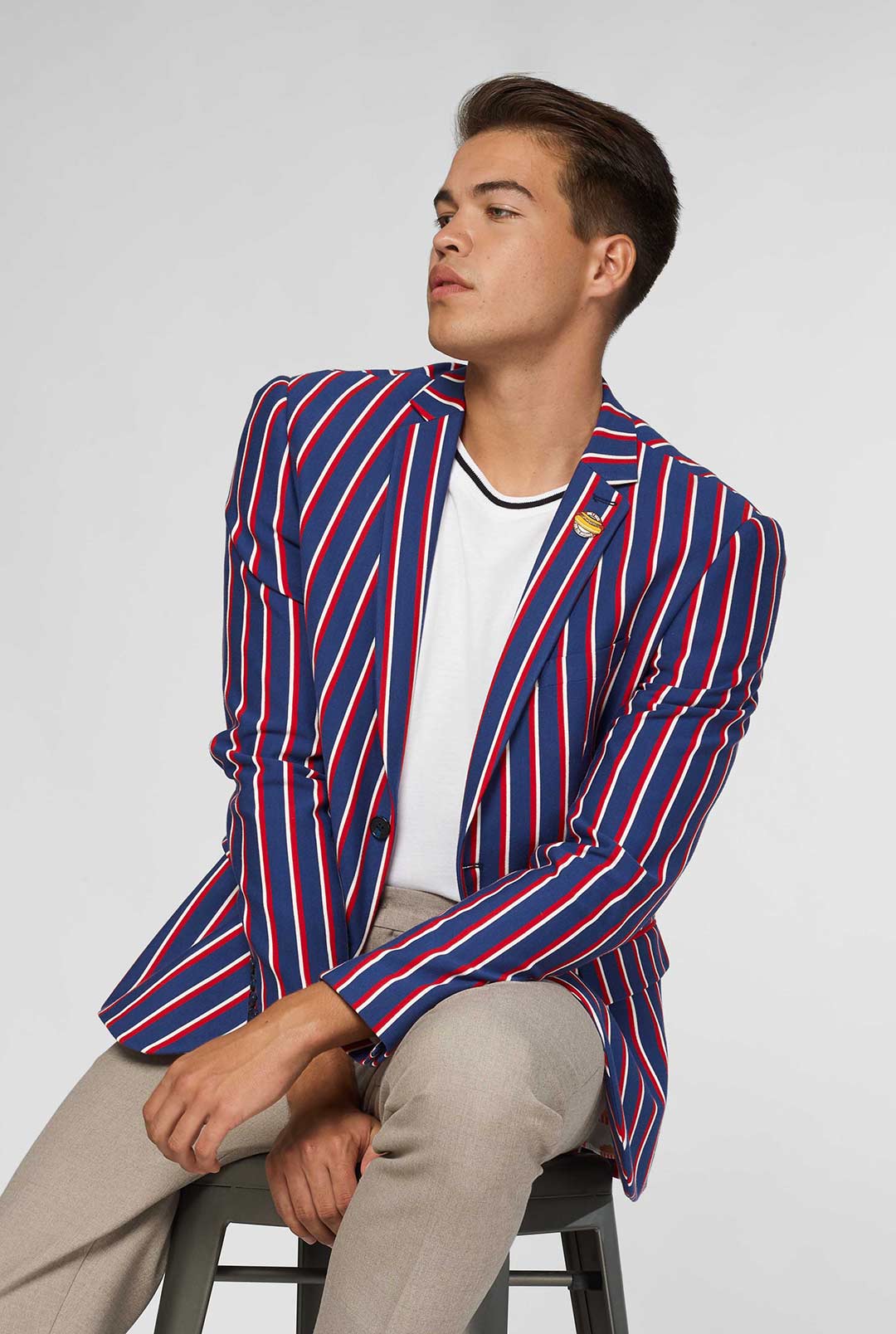Supportswear - Cheer Stripes - Cobalt Blue - Image 4