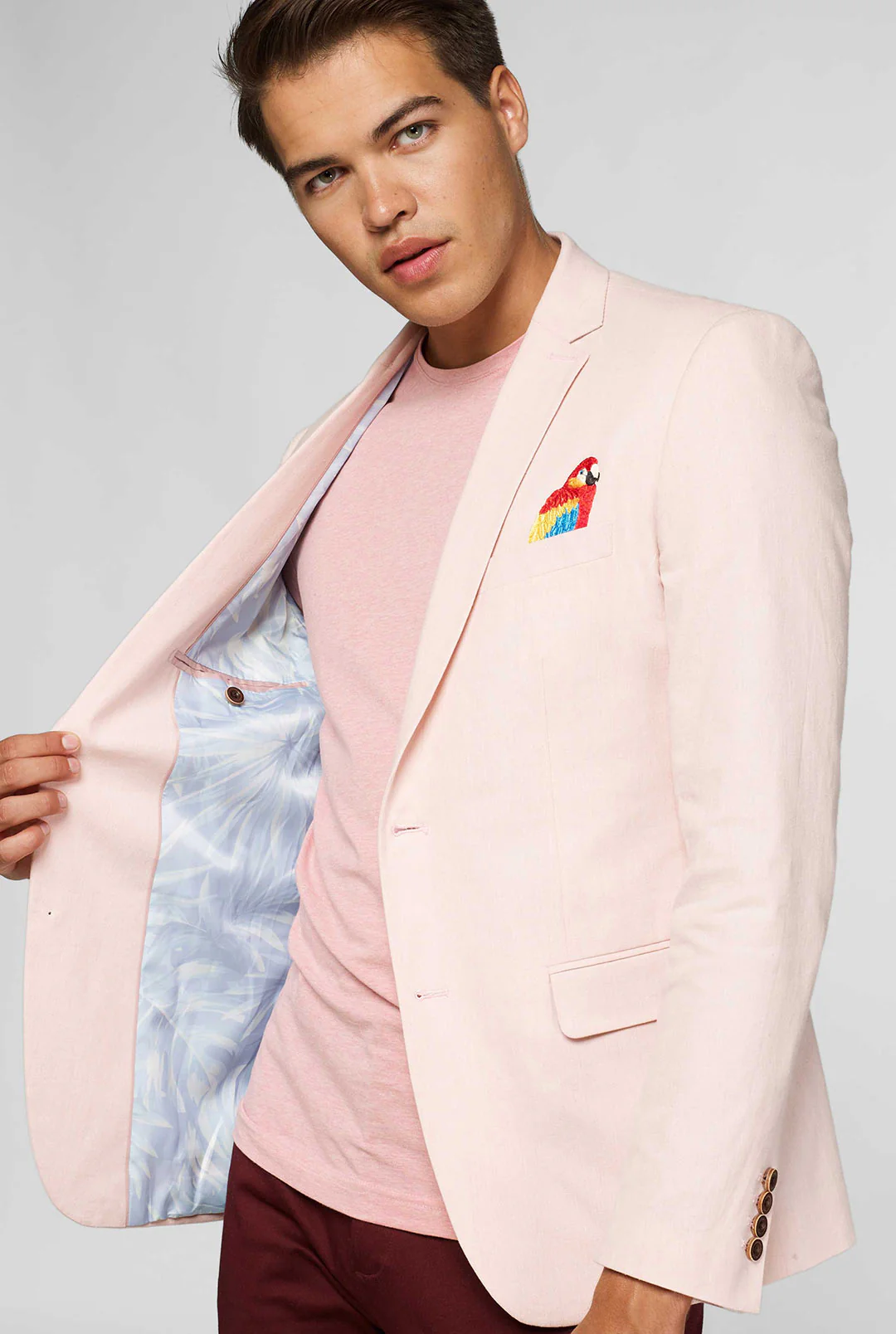 Tropical - Birdie - Soft Pink - Image 5
