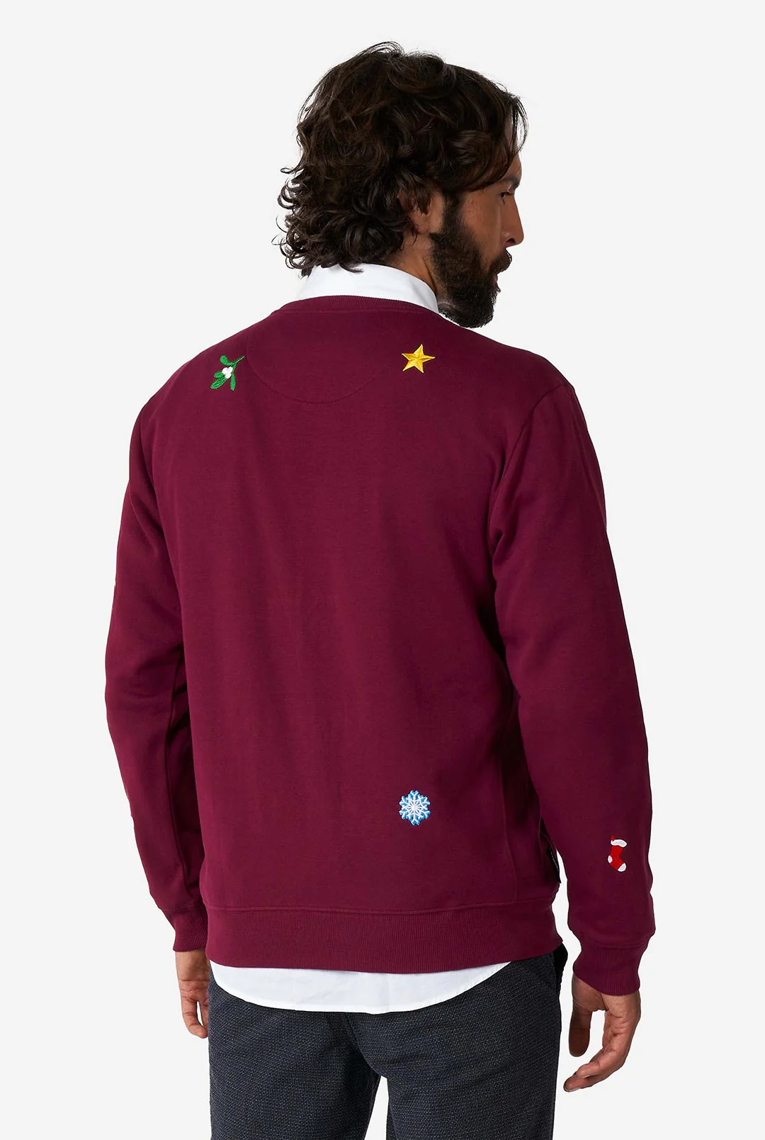 X-Mas Icons - Burgundy - Image 3
