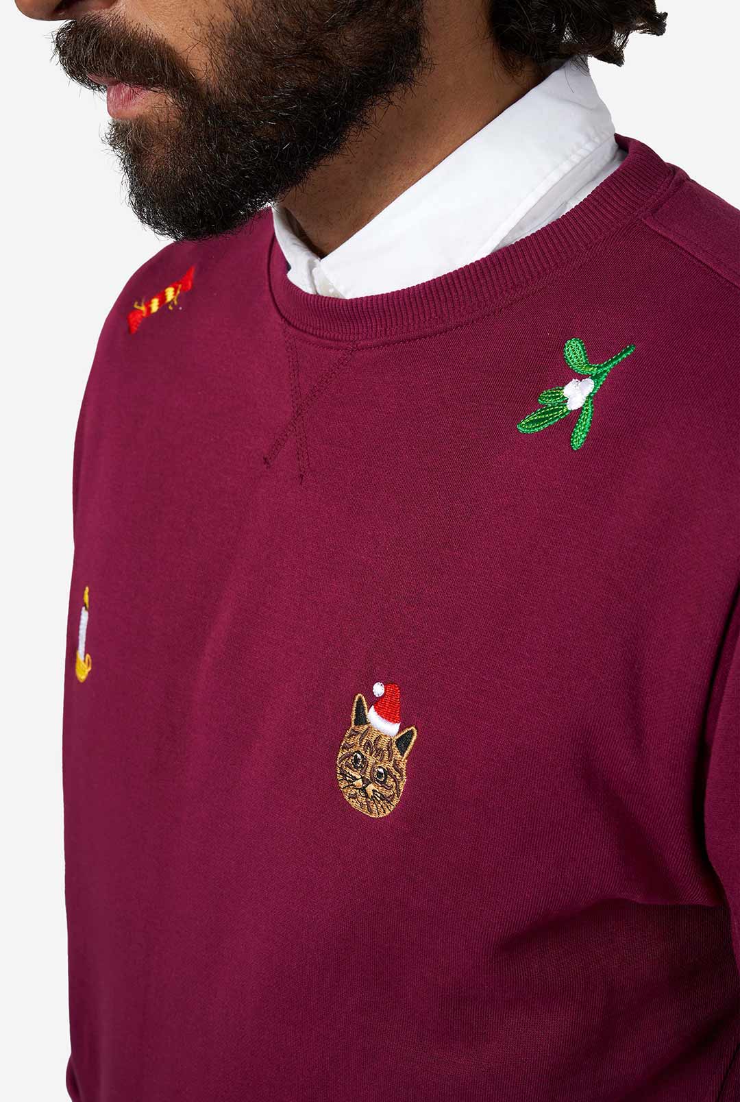 X-Mas Icons - Burgundy - Image 4